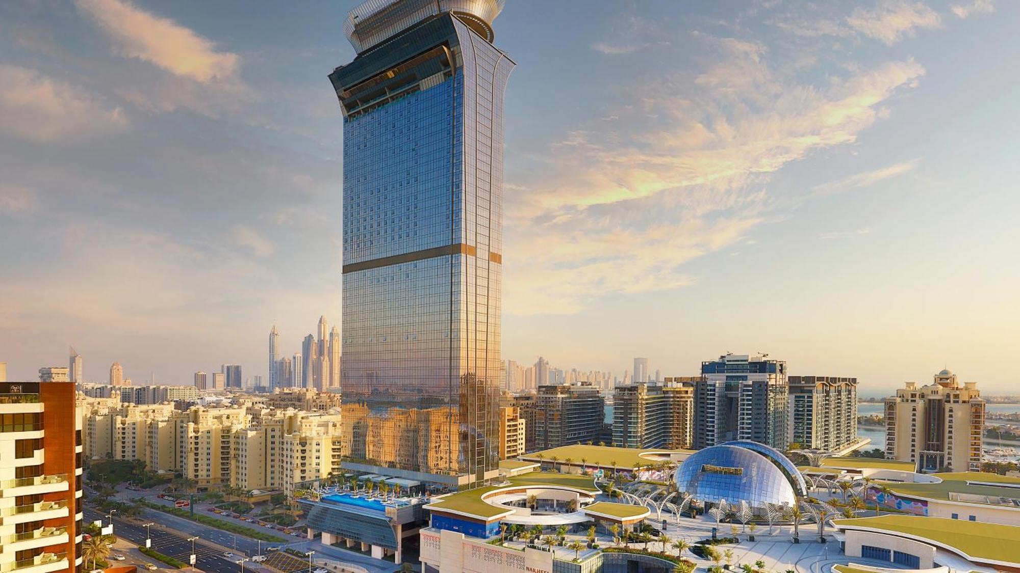 The Palm Tower, Nakheel Mall, Palm Jumeirah Dubái Exterior foto